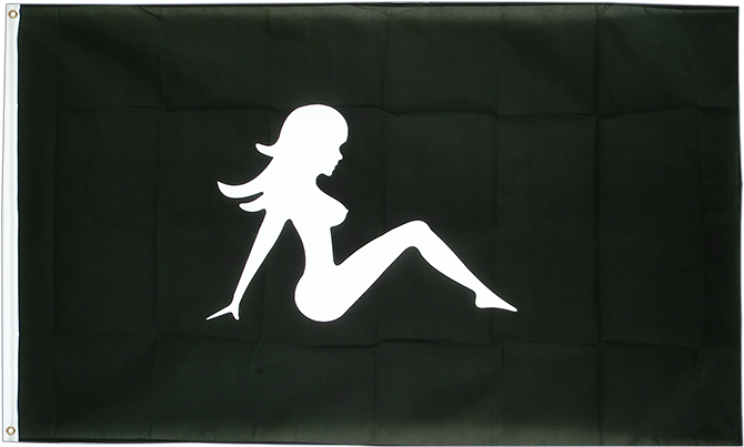 Lady Pin-up Girl - Mud Flap Girl (750x500), Png Download