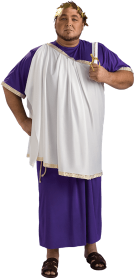 Roman Emperor Costume (555x555), Png Download