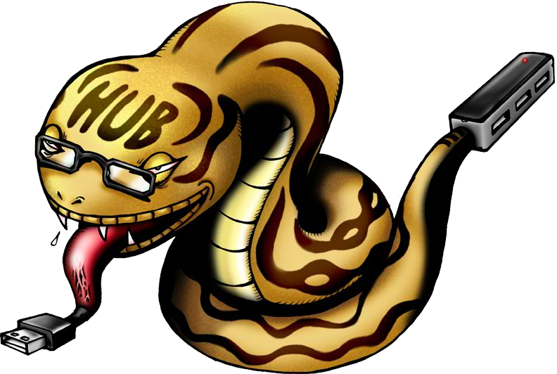 Hubmon - Reptile Digimon (792x532), Png Download