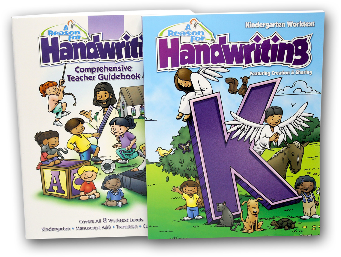 Handwriting Level K Set - Handwriting (1160x870), Png Download