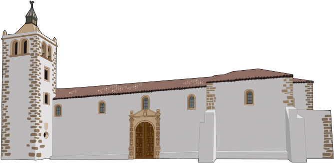 Iglesia De Betencuria - Monastery (700x495), Png Download