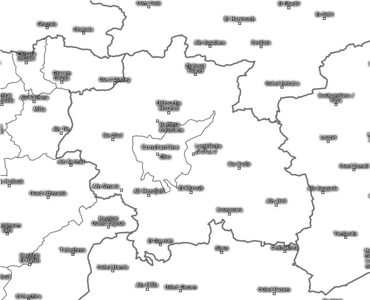 Model Charts For Constantine - Map (760x760), Png Download