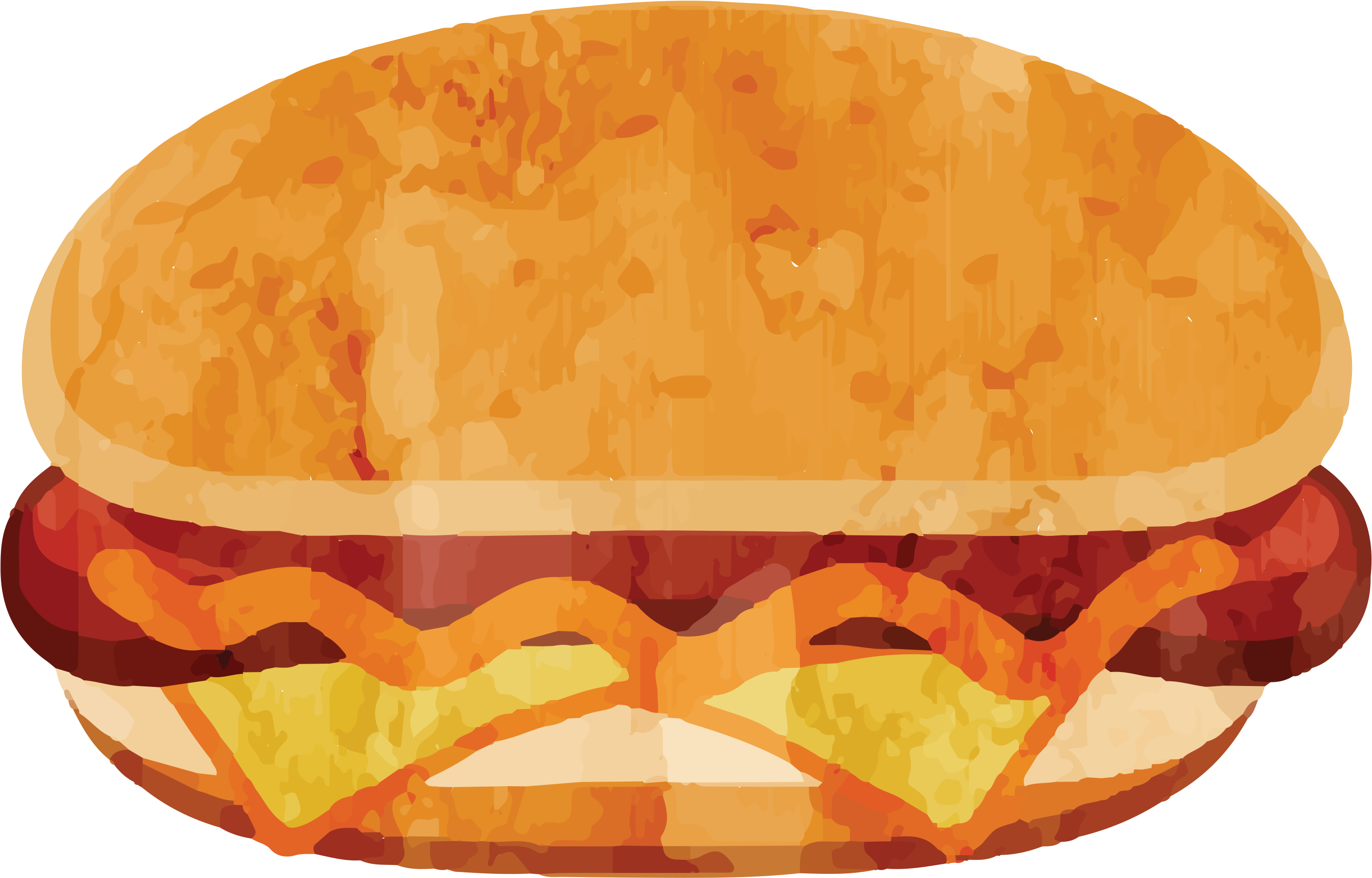 Panini-sandwich - Egg Decorating (2952x1889), Png Download