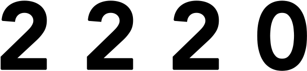 Number (2200x1000), Png Download