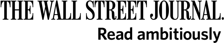 Wsj Masthead - Wall Street Journal Read Ambitiously (1000x390), Png Download