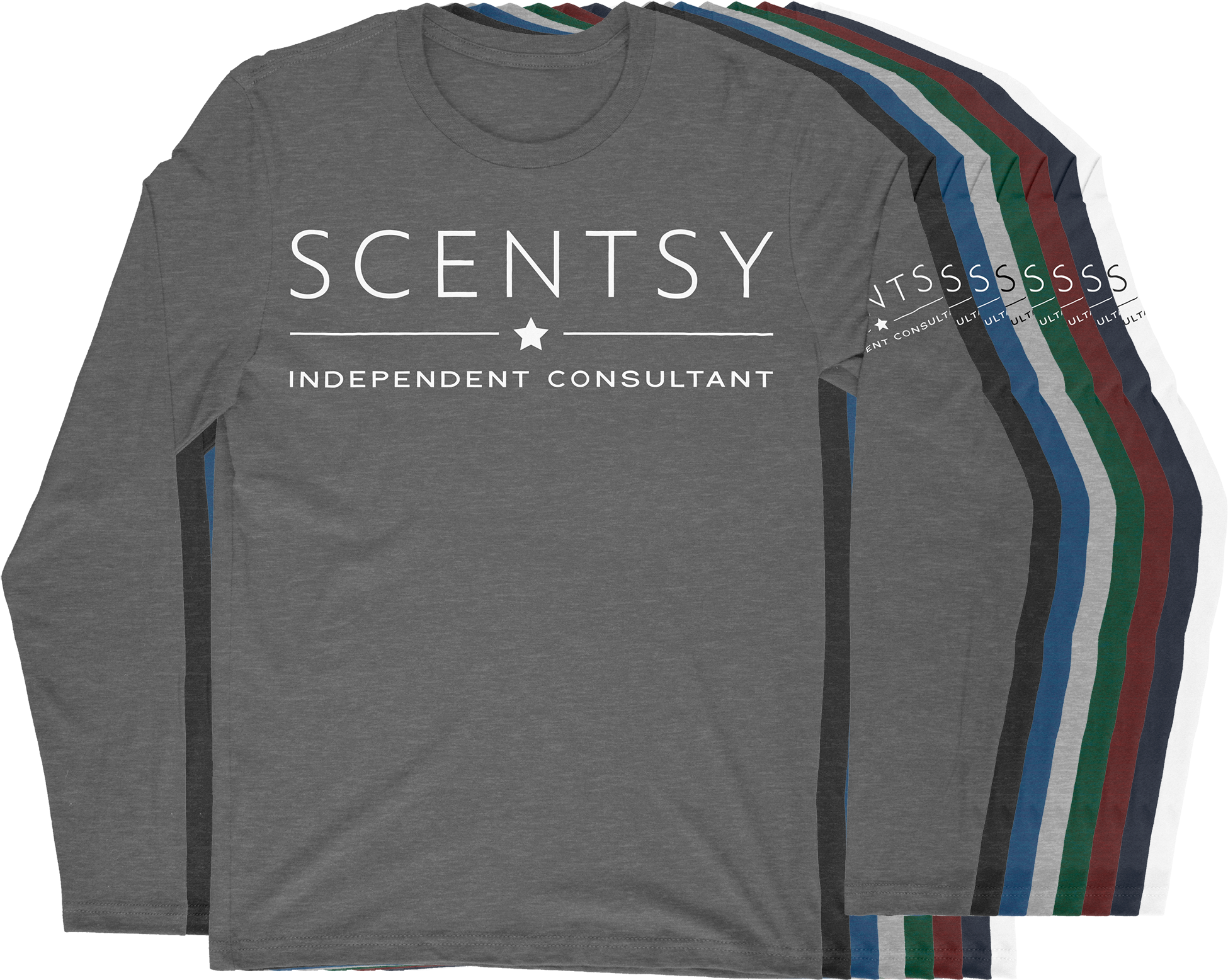 Scentsy Independent Consultant Premium Long Sleeved - Long-sleeved T-shirt (2000x2027), Png Download