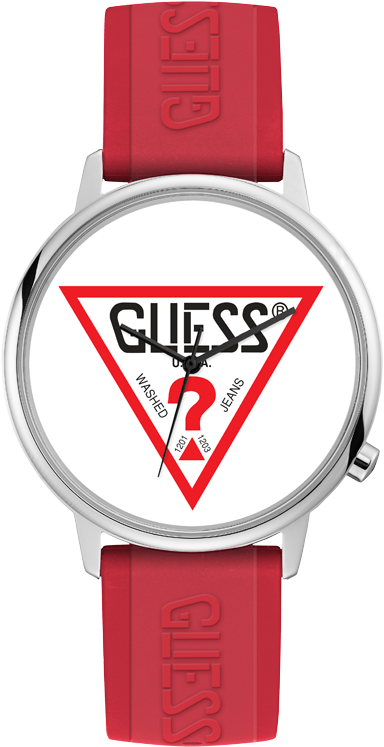 Page Not Found - Guess Silicone Logo Watch (800x800), Png Download