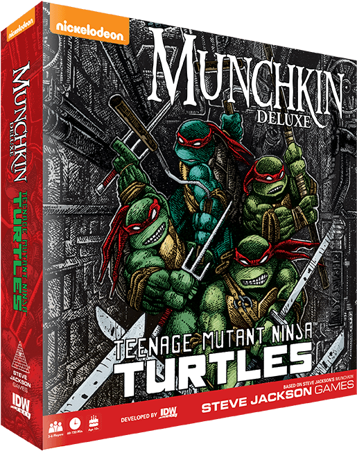 Munchkin Teenage Mutant Ninja Turtles Box - Munchkin Teenage Mutant Ninja Turtles (709x709), Png Download