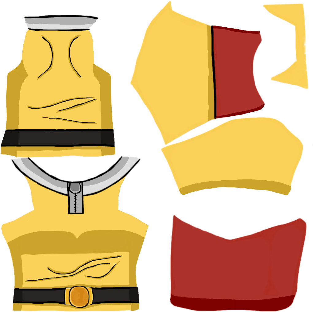 Costume - Http - //i - Imgur - Com/pv1brhz - Skin Attack On Titan Saitama (1024x1024), Png Download