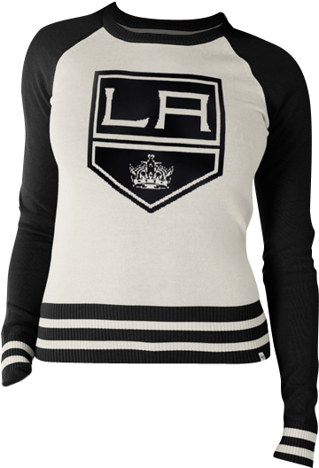 Los Angeles Kings Women's Passblock Sweater - Angeles Kings (500x667), Png Download