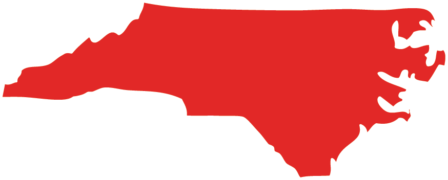North Carolina North Carolina - North Carolina State Png (874x352), Png Download