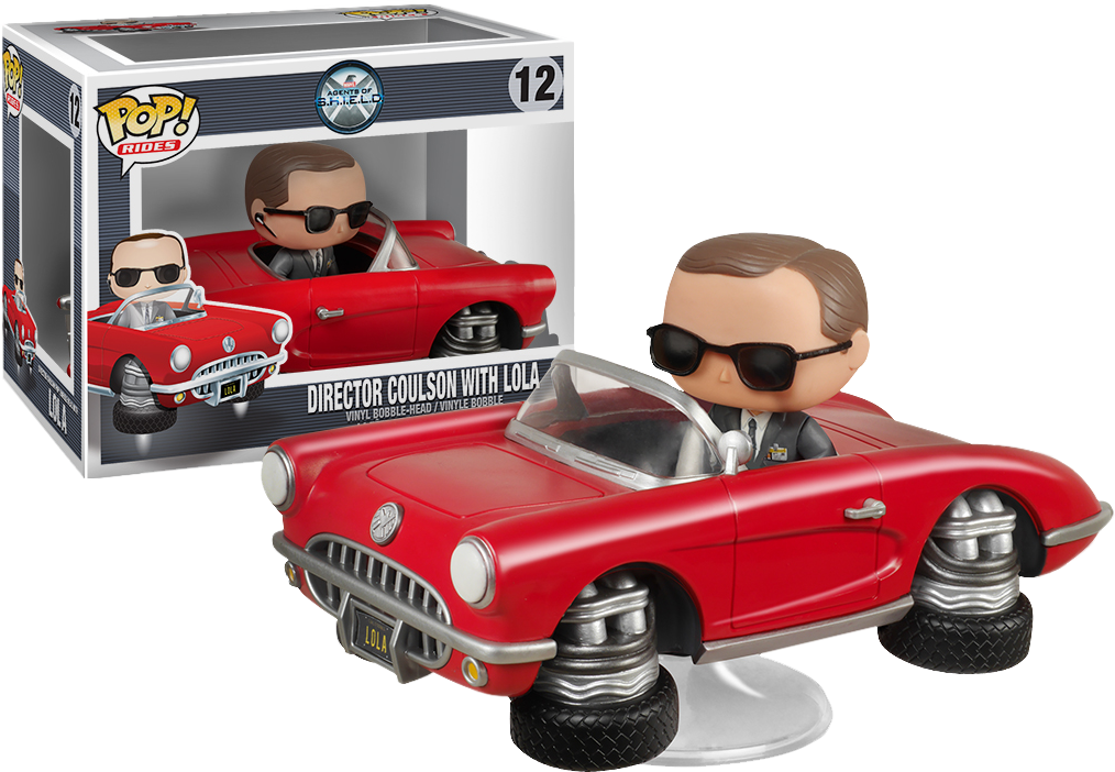 Agents Of S - Funko Pop Coulson And Lola (1014x702), Png Download