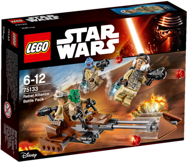 Lego Star Wars 75133 Rebel Alliance Battle Pack - Lego Rebel Battle Pack (800x880), Png Download