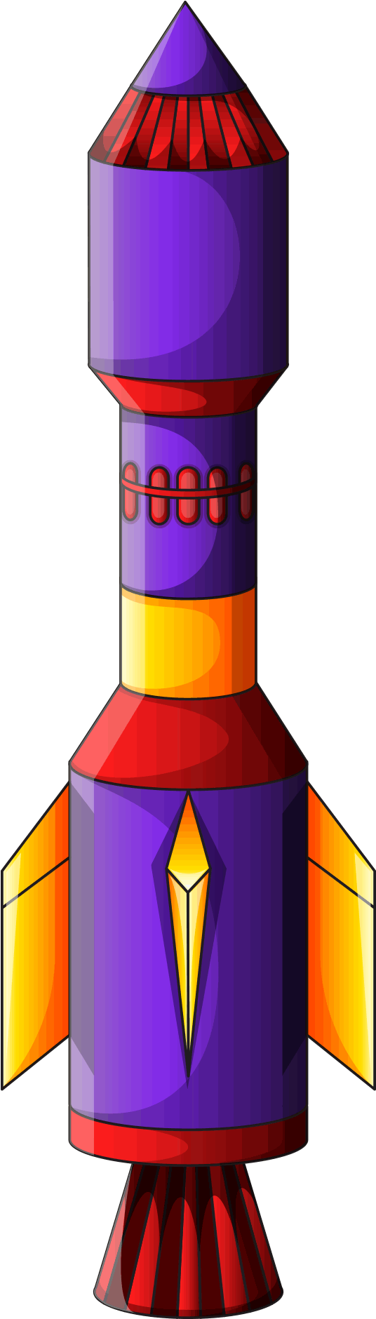 Download - Cartoon Missile Png (2048x2048), Png Download
