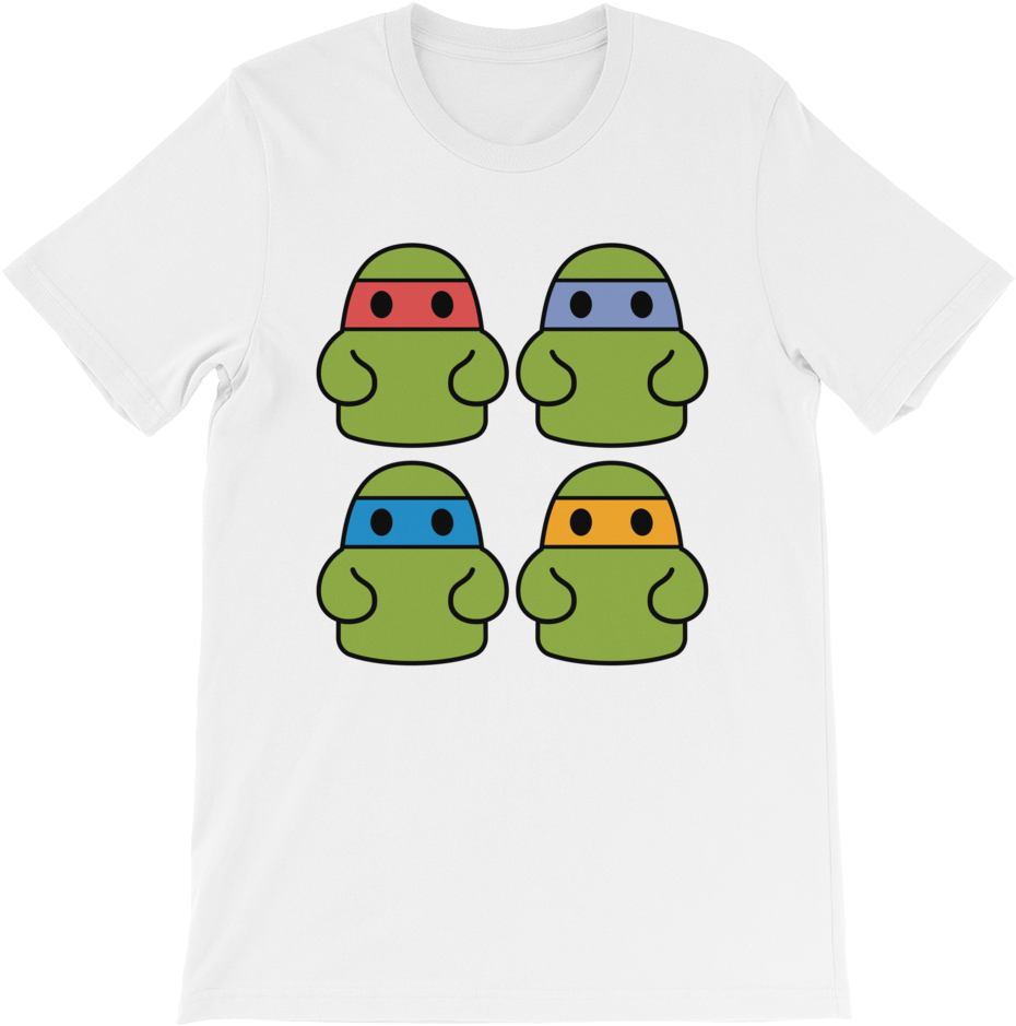Teenage Mutant Ninja Turtles “tiny Ghost Tmng” T-shirt - Toad (1000x1000), Png Download
