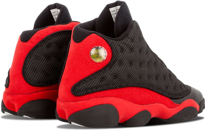 How The Air Jordan 2 Inspired The Air Jordan - Jordan 13 Bred Png (1000x600), Png Download