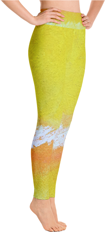 Be The Sun ~ Original Pastel Drawing - Leggings (1000x1000), Png Download