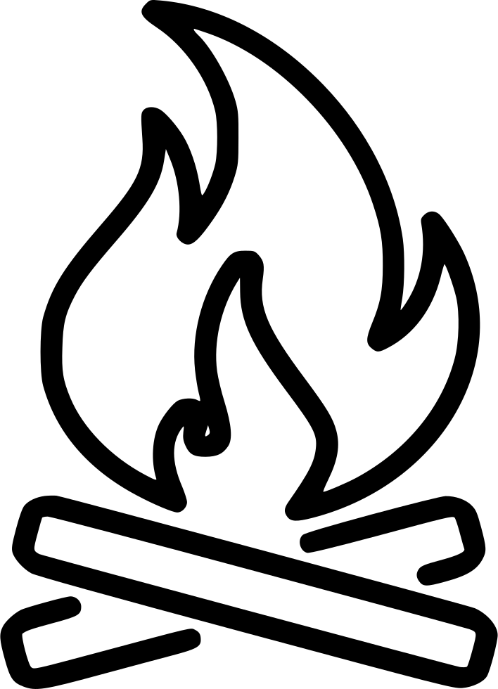 Png File Svg - Campfire Drawings (708x980), Png Download