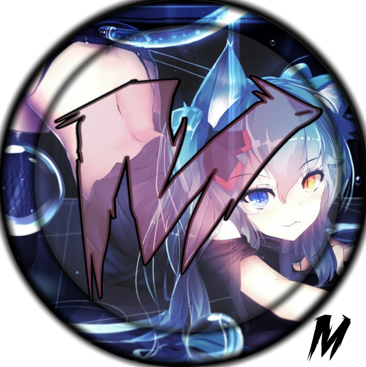 Anime Cat Skin - Skins Anime Imgur Animecat (1278x1280), Png Download