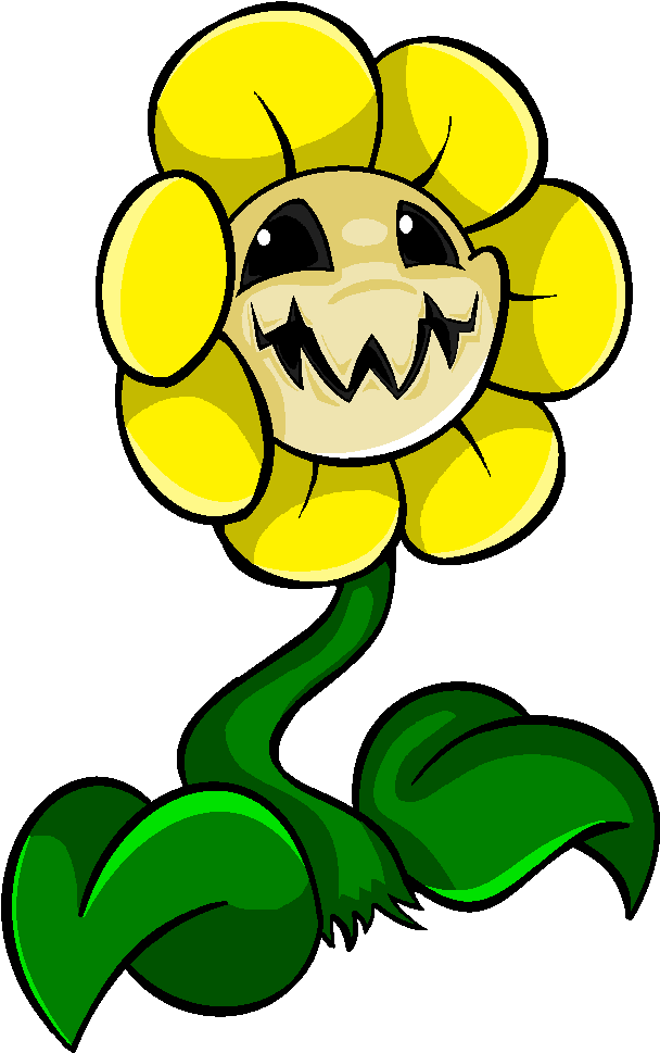 Your Best Friend Undertale, Арт, Flowey, Flowey The - Flowey The Flower Art (752x1060), Png Download