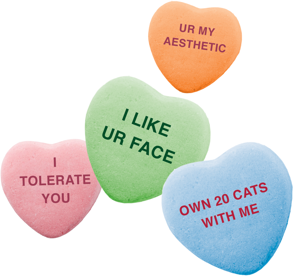 Important Lessons On Love This Valentine's Day - Aesthetic Love Transparent (1200x1200), Png Download