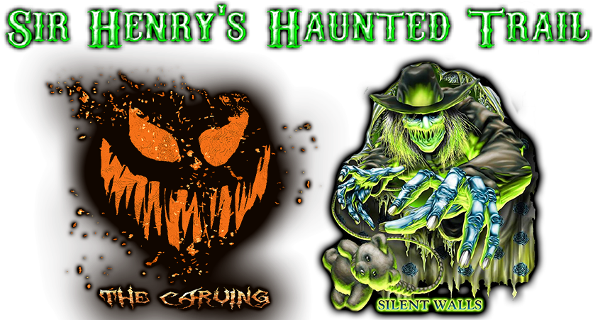 2018 Haunted Attractions - Illustration (900x450), Png Download