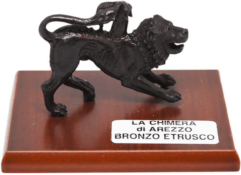 Chimera Di Arezzo - Bronze Sculpture (1024x768), Png Download