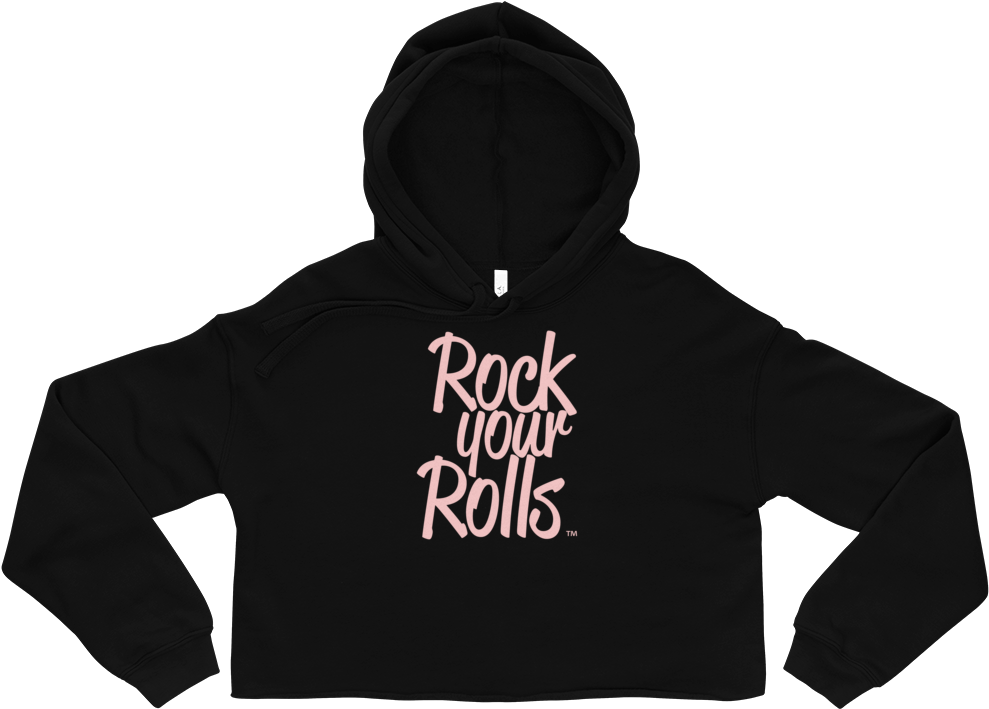 Download Crop Top Template Ryr Pink Mockup Front Flat Black