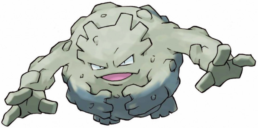Graveler - Pokemon Graveler (903x449), Png Download