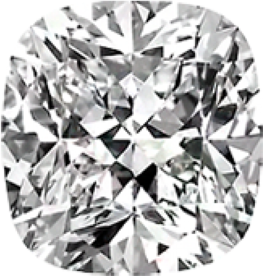 Cushion Cut Diamond Si1 (800x800), Png Download