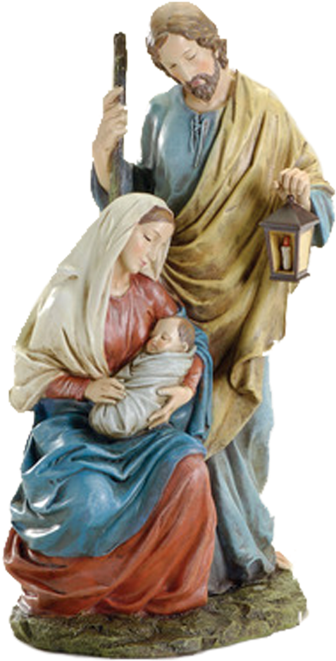 By Roman, Inc - Joseph Studio Holy Family Statue (1000x1000), Png Download