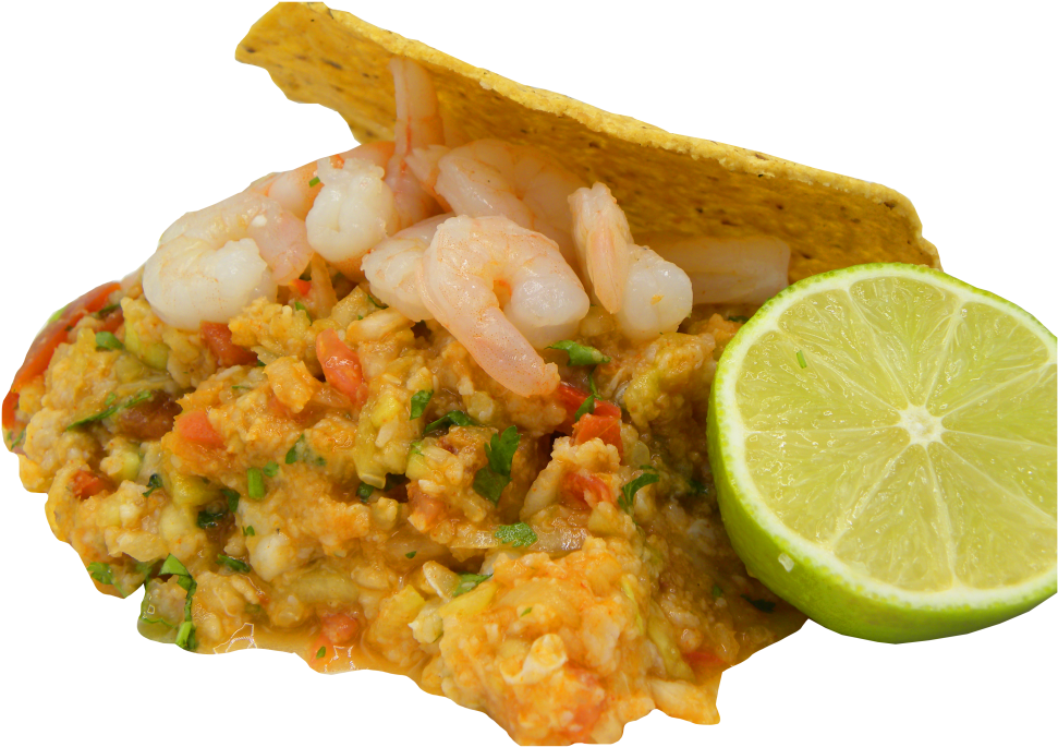 Shrimp Ceviche With Cooked Shrimp - Lemon (1024x768), Png Download
