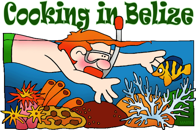 Hunter's Impossible Caribbean Conch Ceviche - Cartoon Clipart Coral Reef (682x465), Png Download