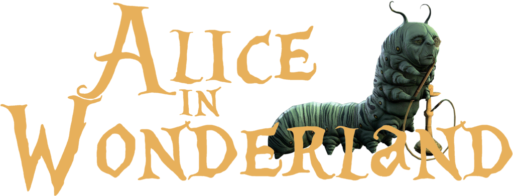 Alice In Wonderland Logo Png (1024x406), Png Download