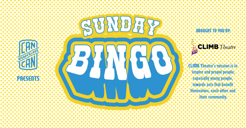 Climb Theatre Hosts Bingo Sundays At Can Can Wonderland - Illustration (1024x533), Png Download