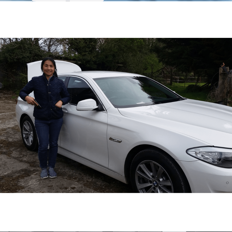 Michelle Hunter - Bmw 5 Series (784x784), Png Download