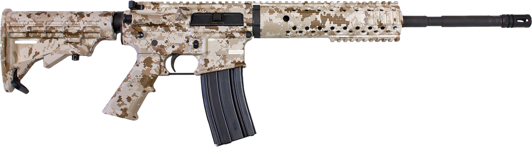 Diamondback Db15300dct Ar-15 300 Blackout - Digital Camo Ar (1800x528), Png Download