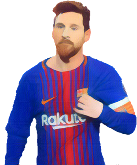 Lionelmessi Sticker - Sweater (1024x576), Png Download