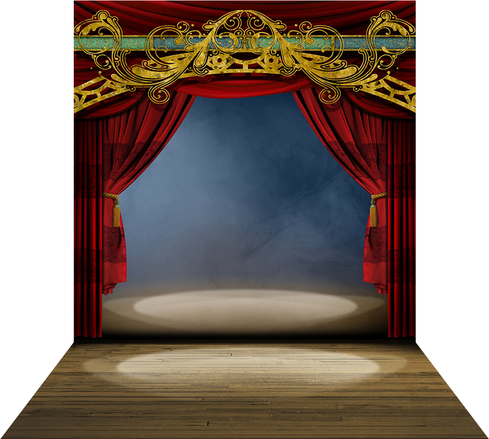 3 Dimensional View Of - Stage (1000x1000), Png Download