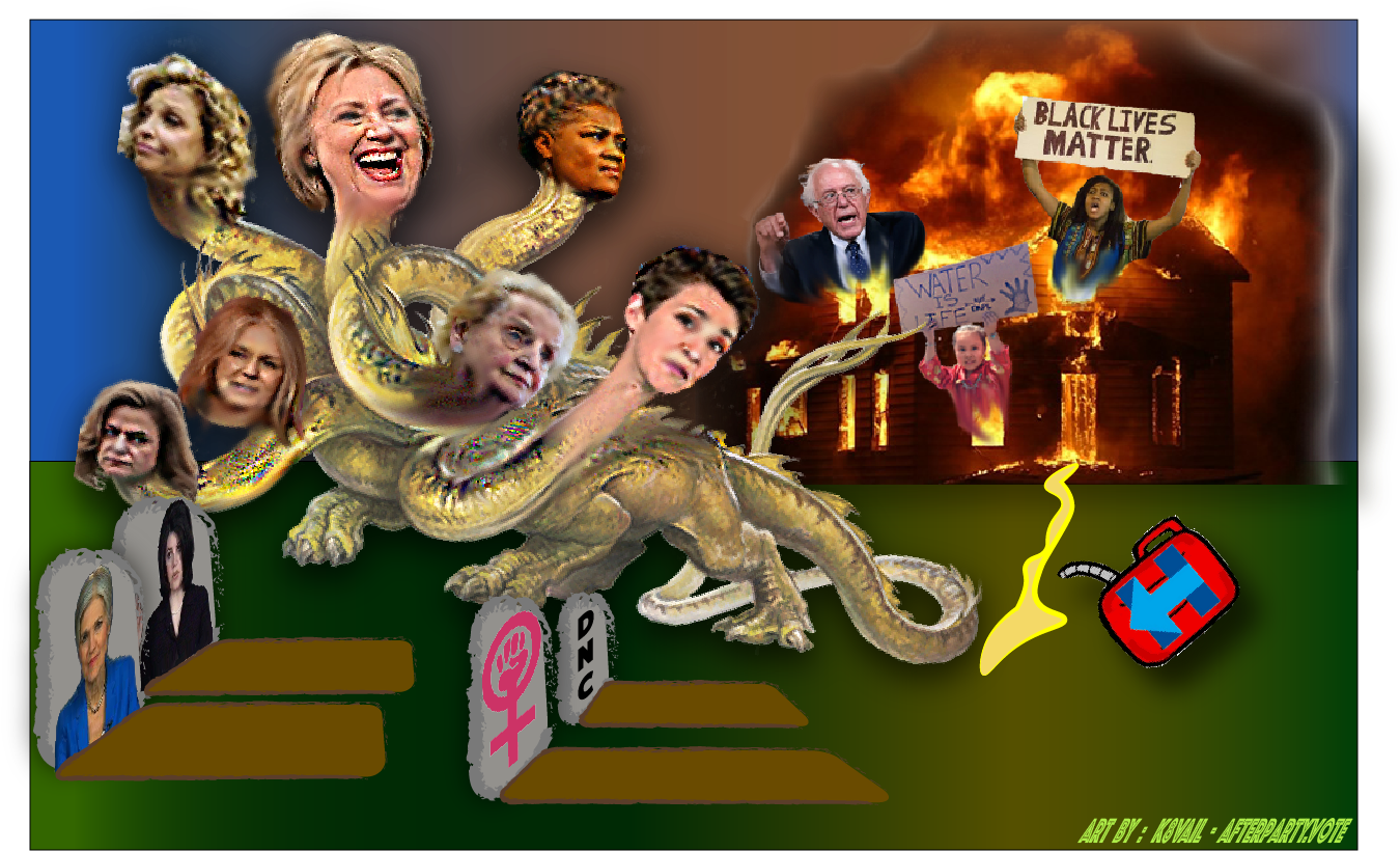 Wanna Talk Women & Politics Post-hillary Still “with - Illustration (1373x829), Png Download
