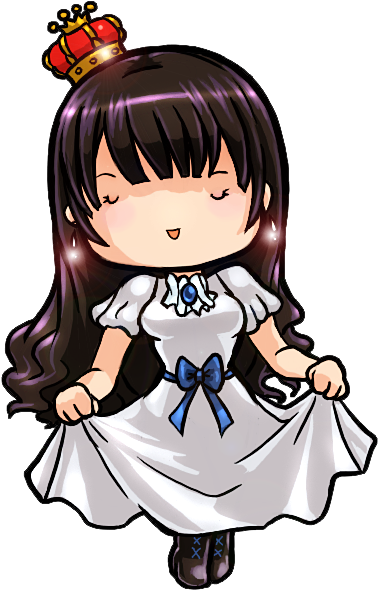 Chibi Genny Sparkle - Cartoon (478x633), Png Download