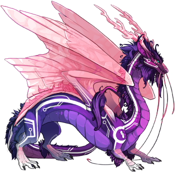 Also Requesting For Wing Sparkles, So I'll Be Sending - Water Dragon Flight Rising (350x350), Png Download
