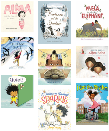 Picture Books With Female Main Characters - Unicorn Named Sparkle (hardcover) (436x478), Png Download