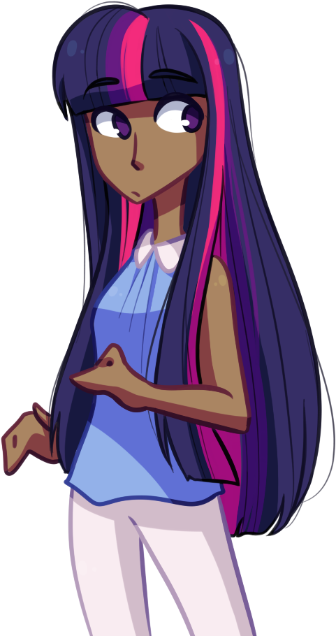 Looji, Human, Humanized, Safe, Simple Background, Solo, - Cartoon (554x1000), Png Download