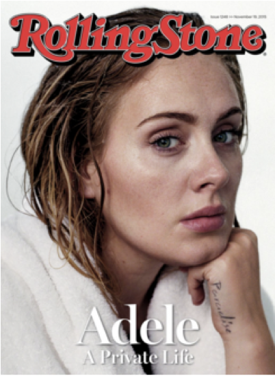 Adele Cover - Adele Magazine Cover (720x547), Png Download