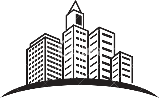 City Building Drawing At Getdrawings - Transparent Doodle Building Png (550x550), Png Download