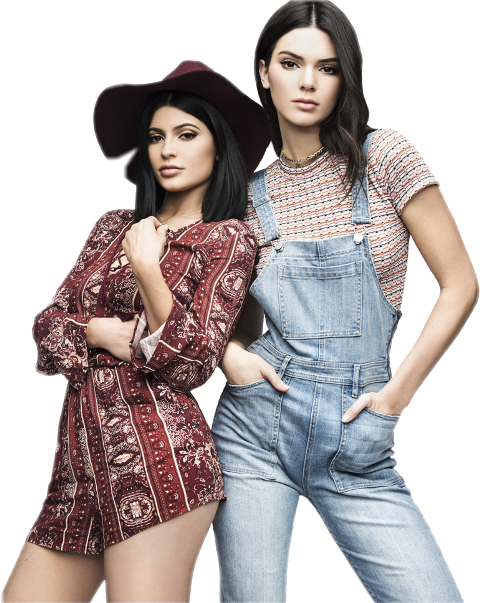 Share This Image - Kylie And Kendall Photoshoot (479x600), Png Download