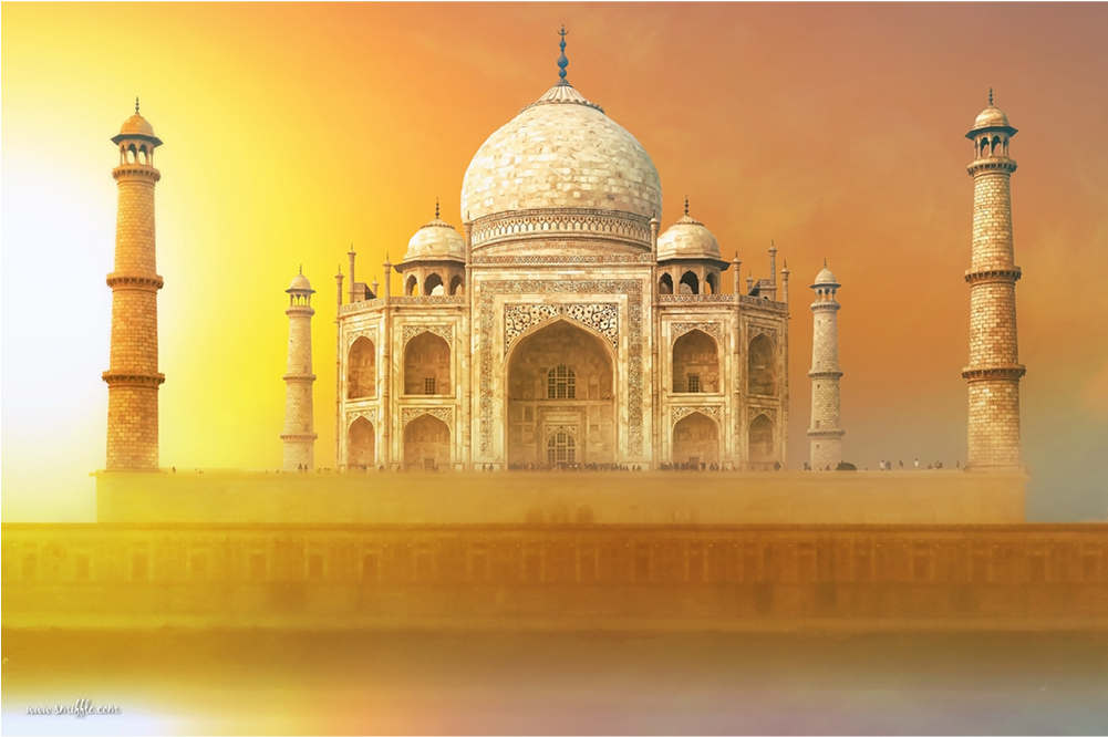 Taj Mahal - Ind075 - Taj Mahal (1000x1000), Png Download