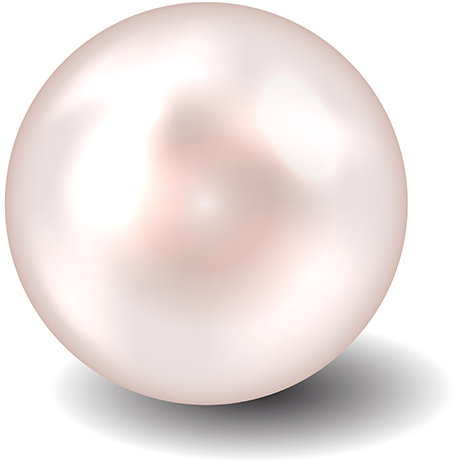 Pearl Png Download - Pearl With Shadow Png (550x550), Png Download