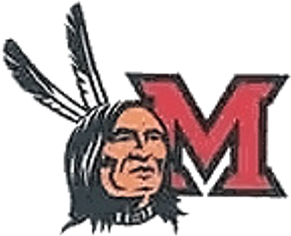 Miami Nixes The Redskin, Threats Against Councilman - Miami University Oxford Logo (600x486), Png Download
